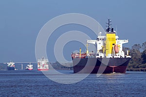 Four Freighters photo