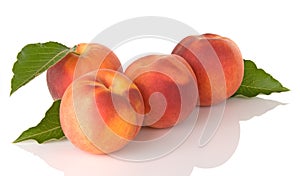 Four Fresh Peaches img