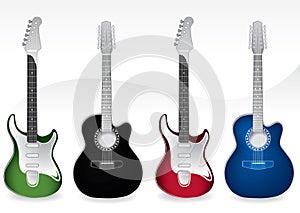 Four Guitars photo