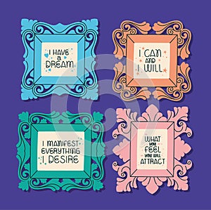 four inspiration affirmation