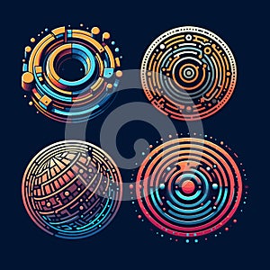 Four High-Tech Circular Designs