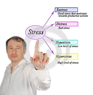 Four kinds of stress