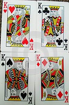 The Four Kings of Cards