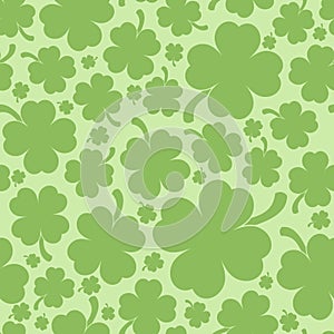 Four leaf clover background