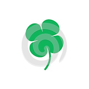 Four leaf clover icon vector, St Patricks day vector
