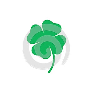 Four leaf clover icon vector, St Patricks day vector