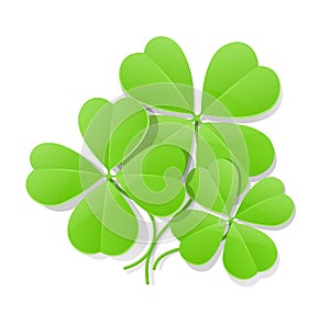 Four leaf clover for saint patrick's day