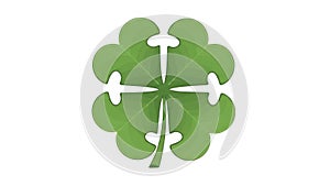 Four Leaf Clover Symbol for Luck Prosperity