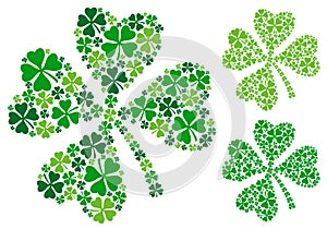 Four leaf clover, vector