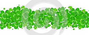 Four leaves clover pattern for St.Patrick day photo