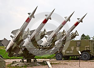 Four missiles