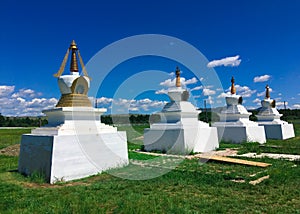 Four Noble Truths Stupas photo