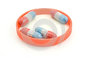 Four Oblong Pills in Cap photo