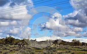 Four Peaks Mountain in, Tonto National Forest, Arizona, United States photo