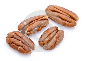 Four pecan nuts