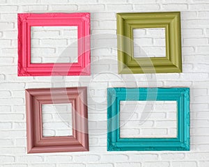 Four photo frames