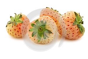 Four pineapple strawberries