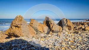 Four Rocks at Trow Point South Shields