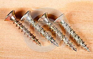 Four screws in a row