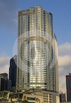 Four Season Hotel The International Finance Centre IFC Complex Hong Kong Admirlty Central Financial Centre Skyline Skyscraper