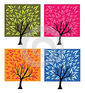 Four season trees