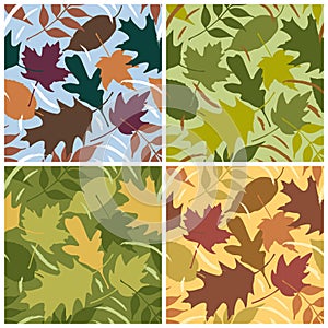 Four Seasons Leaf Pattern