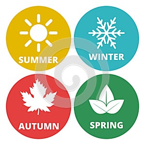 Four seasons, season icon