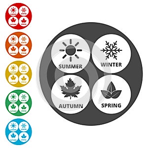 Four seasons, season icon