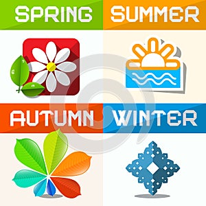 Four Seasons Symbols