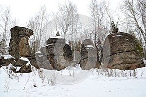 Four sisters rock