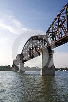 Four Span River Bridge