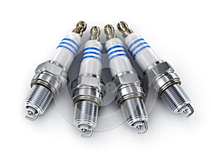 Four spark plug car