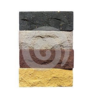 Isolated stack silicate bricks
