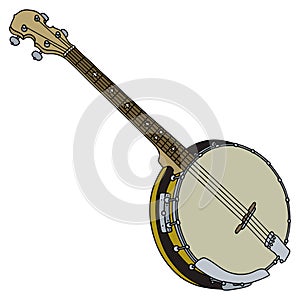 Four strings banjo