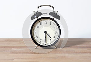 It is four thirty o`clock. The time is 4:30 am or pm