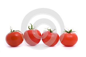 Four tomatoes