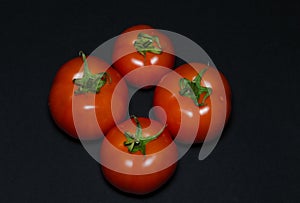 Four tomatoes