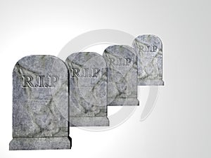 Four Tombstones photo