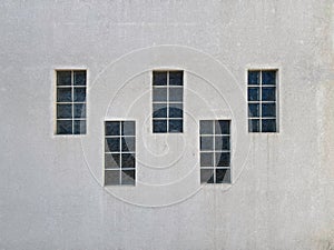 Four wall windows compositions