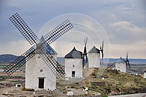 Four windmills