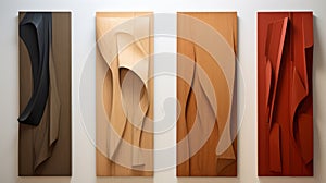 Wood Block Panels: Flowing Forms With Realistic Details photo