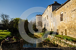 Fources is an original round Bastide in the Department of Gers, France