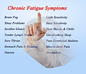 Fourteen  Chronic Fatigue Symptoms