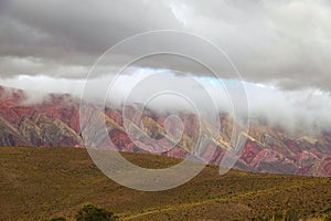 The fourteen shades of the mirador of Hornocal, Argentina