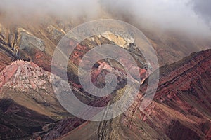 The fourteen shades of the mirador of Hornocal, Argentina