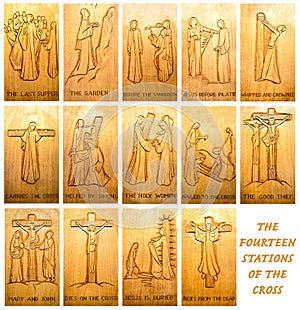 The Fourteen Stations Of The Cross