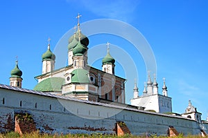 Fourteenth century monastery in Pereslavl, Russia photo