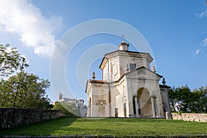 Fourteenth Chapel at Sacro Monte di Varese. Italy photo