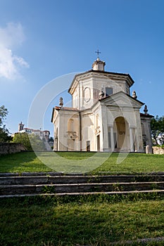 Fourteenth Chapel at Sacro Monte di Varese. Italy photo