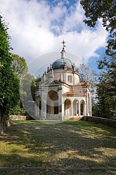 Fourth Chapel at Sacro Monte di Varese. Italy
